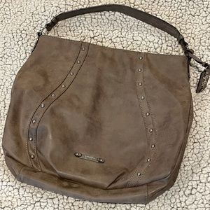 Jessica Simpson Brown Studded Purse